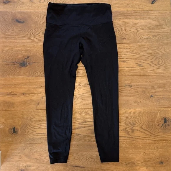 Lululemon athletica Wunder Train Ribbed high rise tight 28" - black - Picture 4 of 6